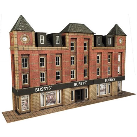 N Gauge Low Relief Department Store