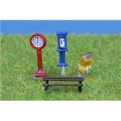 PD Marsh N Gauge Platform set (scales chocolate machine, etc.)