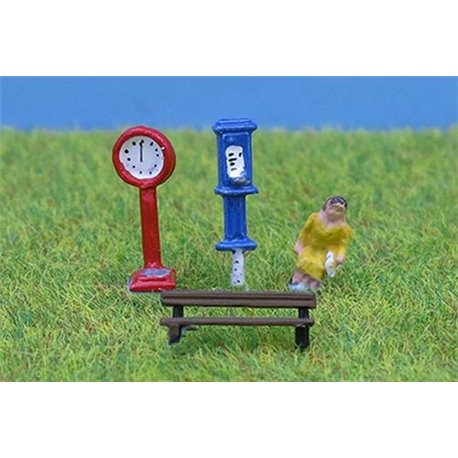 PD Marsh N Gauge Platform set (scales chocolate machine, etc.)