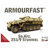 Sd.Kfz. 251/9 Stummel (x2) 1/72 Tank plastic kit (DE)