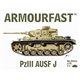 Pz.Kpfw.III Ausf.J (x2) 1/72 Tank plastic kit (DE)