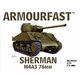 M4A3 Sherman 76mm (x2) 1/72 Tank plastic kit (US)