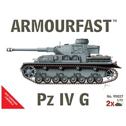 Pz.Kpfw.IV Ausf.G (x2) 1/72 Tank plastic kit (DE)