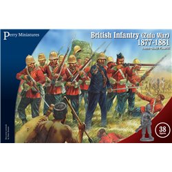 British Zulu War Infantry 1877/81 - 28mm figures x38