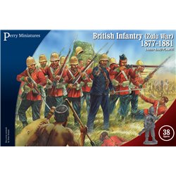British Zulu War Infantry 1877/81 - 28mm figures x38