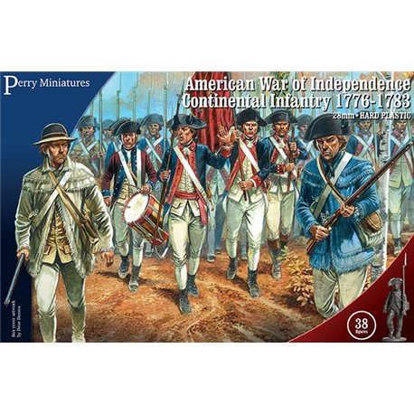 American War of Independence Continental Infantry (28mm) 