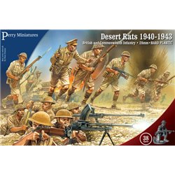 Desert Rats 1940-43 - 28mm figures x38 