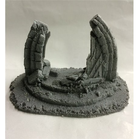 25/28mm Damaged Church Arch 80mm X 50mm