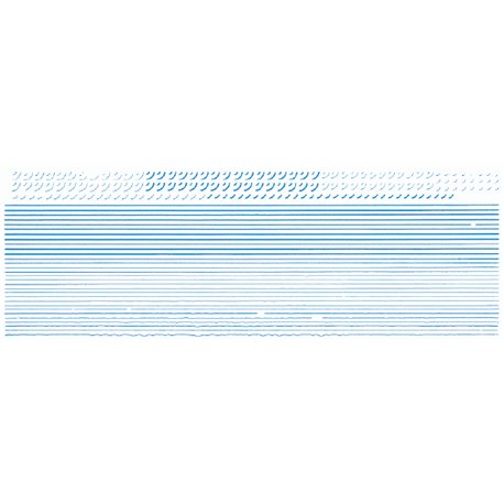 Light Blue Lining - Transfers sheet