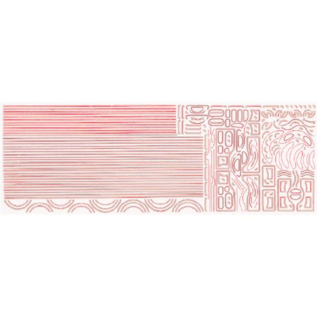 BR mixed traffic or LNWR loco lining - Transfers sheet