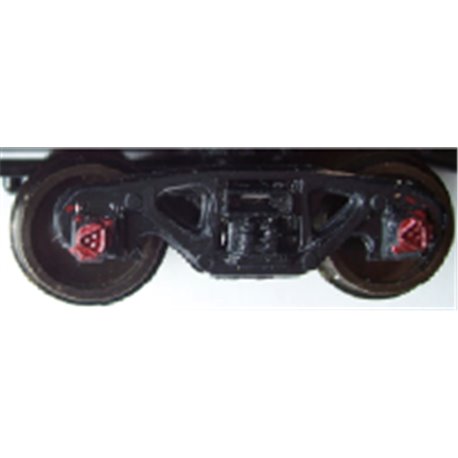 ASF "Three-part" Bogies (pair - one wagon)