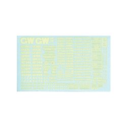 Transfers for GWR Wagons