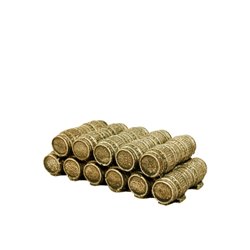 Double Row of Oak Casks