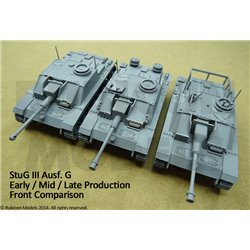 StuG III Ausf G Tank (SdKfz 142/1) - 1:56 scale (28mm) Wargame Plastic Kit