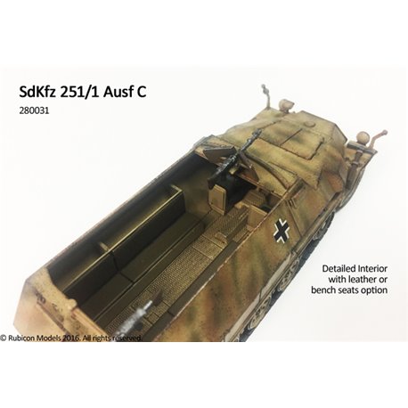 SdKfz 251/C Early Version German Half Track