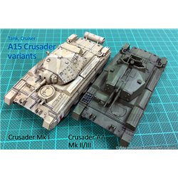 Crusader Cruiser MkVI, A15 Tank - 1:56 scale (28mm) Wargame Plastic Kit