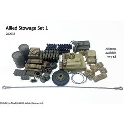 Rubicon Plastic - 28mm Allied Stowage