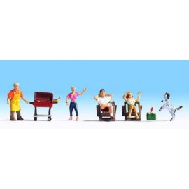 Family at Barbeque