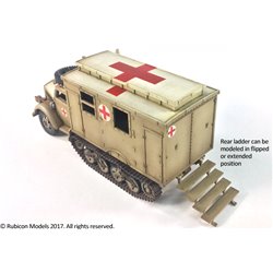 SdKfz 305/3a Expansion Set (Conversion Kit to create Box Body Truck) - 1:56 scale (28mm) Wargame Plastic Kit