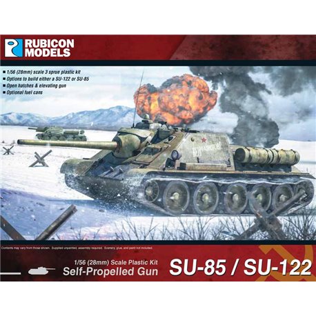 Soviet SU85/SU122 Self Propelled Gun