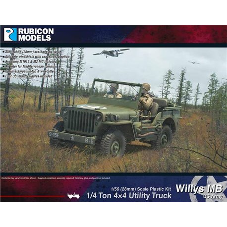 Willys MB 1/4 ton 4x4 Truck - US