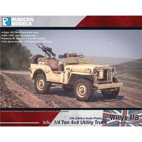 Willys MB 1/4 ton 4x4 Truck - Commonwealth