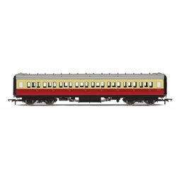 BR Maunsell Third Class 'S1187S', Crimson & Cream
