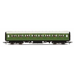 SR Maunsell Corridor Third Class ‘1224’, Olive
