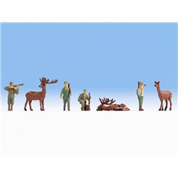 Hunters (4) & Deer (3)