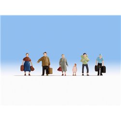 Hobby Series - Pedestrians with Luggage