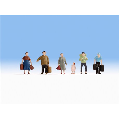 Hobby Series - Pedestrians with Luggage