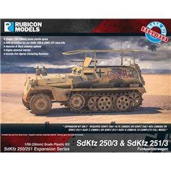 SdKfz 250/3 & SdKfz 251/3 Expansion Pack to create a Command Vehicle - 1:56 scale (28mm) Wargame Plastic Kit