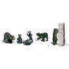 O Scale Black Bears