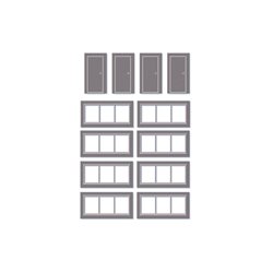Extra Windows & Doors Kit