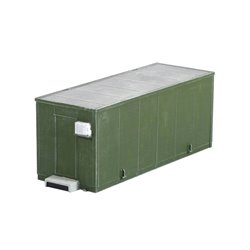 OO/HO Modern Level Crossing Relocatable Equip Building