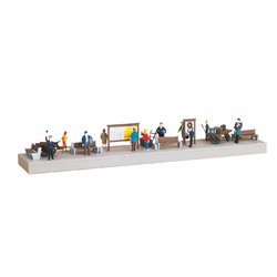 HO Platform accessories and figures