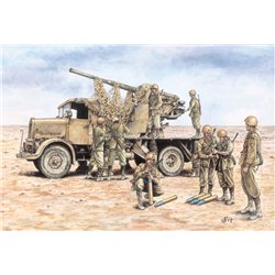 Autocannone RO3 with 90/53 AA Gun + 8 figures - scale 1 : 72