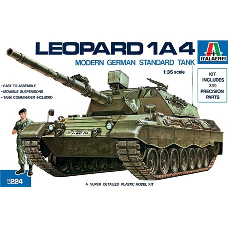Leopard 1A4 - scale 1 : 35