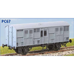 GWR Beetleprize Cattlevan - OO plastic kit