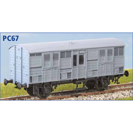 GWR Beetleprize Cattlevan - OO plastic kit