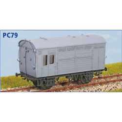 GWR Horse Box (Diagram N13) - OO plastic kit