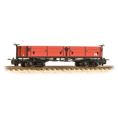 Open Bogie Wagon Welsh Highland Railway Red