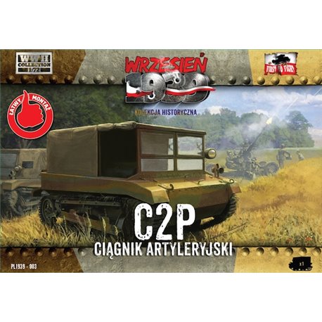 C2P Artillery Tractor - 1/72 Plastic model kit