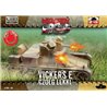 Vickers E Double Turret - 1/72 Plastic model kit