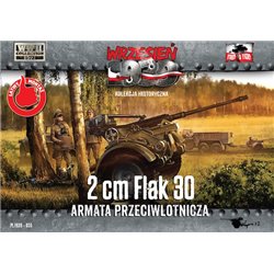 Flak-30 Anti-Aircraft Guns x 2 - 1/72 Plastic model kit
