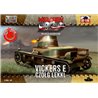 Vickers Single Turret - 1/72 Plastic model kit