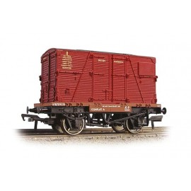 Conflat with BD Container BR Crimson