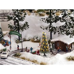Christmas Tree + Santa
