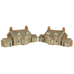  N Scale Workers Cottages