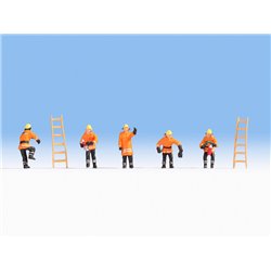 Fire Brigade (orange protective clothes)